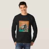 I Liebe Singapore Souvenirs Tshirt Niedlich Singap (Vorne ganz)