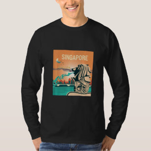 I Liebe Singapore Souvenirs Tshirt Niedlich Singap