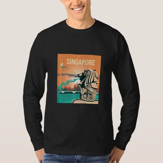 I Liebe Singapore Souvenirs Tshirt Niedlich Singap (Vorderseite)