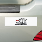 I Liebe Singapur Autoaufkleber (Auf Auto)