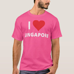 I Liebe Singapur (dunkel) T-Shirt