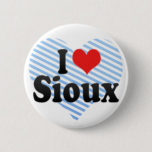 I Liebe Sioux Button