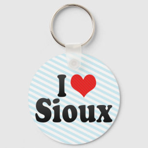 I Liebe Sioux Schlüsselanhänger