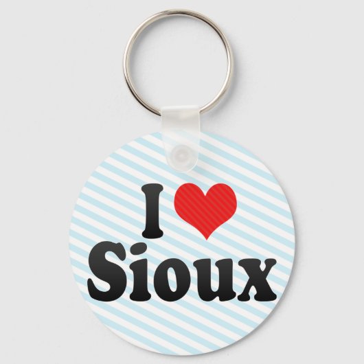I Liebe Sioux Schlüsselanhänger (Vorderseite)