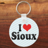 I Liebe Sioux Schlüsselanhänger (Vorderseite)