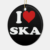 I Liebe Ska Keramikornament (Links)