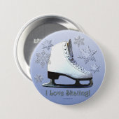 I Liebe-Skaten Button (Vorne & Hinten)