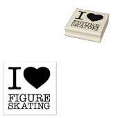 I LIEBE SKATEN GUMMISTEMPEL (Stempel)