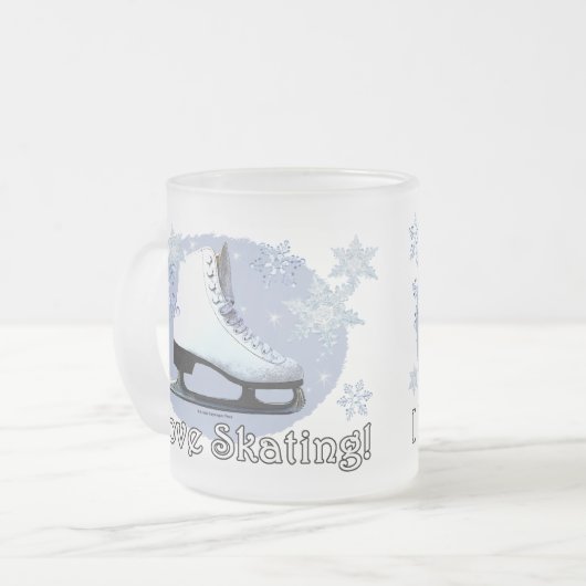 I Liebe-Skaten Mattglastasse (Vorderseite Links)