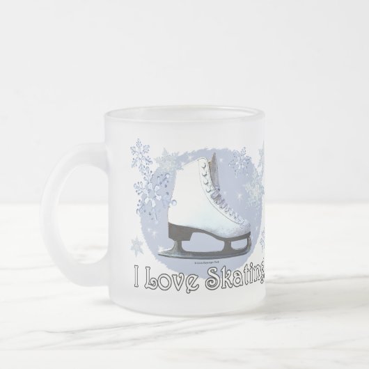 I Liebe-Skaten Mattglastasse (Links)