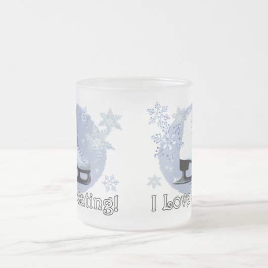 I Liebe-Skaten Mattglastasse (Mittel)