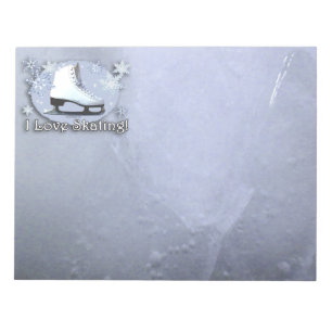 I LIEBE SKATEN NOTIZBLOCK