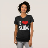 I Liebe-Ski fahren T-Shirt (Vorne ganz)