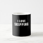 I Liebe Skipping - Seilgeschenk Kaffeetasse (Mittel)