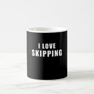 I Liebe Skipping - Seilgeschenk Kaffeetasse