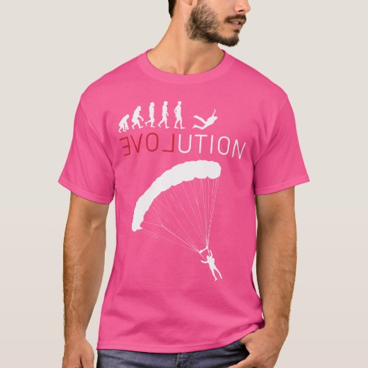 I Liebe Skydiving T-Shirt (Vorderseite)
