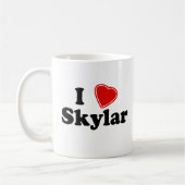 I Liebe Skylar Kaffeetasse (Links)