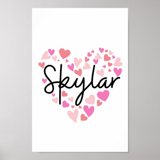I Liebe Skylar Poster (Vorne)