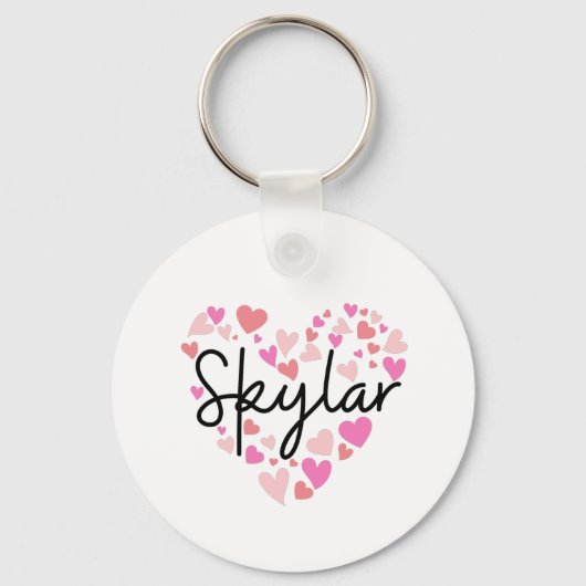 I Liebe Skylar Schlüsselanhänger (Vorderseite)