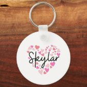 I Liebe Skylar Schlüsselanhänger (Vorderseite)