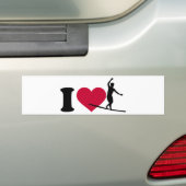 I Liebe Slackline Autoaufkleber (Auf Auto)