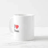 i Liebe sloan Kaffeetasse (Vorderseite Links)
