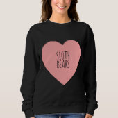 I Liebe Sloth Bears Sweatshirt (Vorderseite)