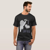 I Liebe Sloth Spritzer 1 T-Shirt (Vorne ganz)