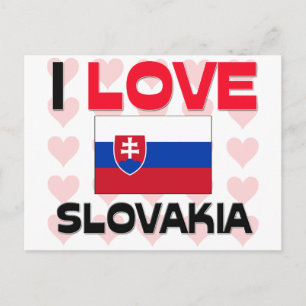 I Liebe Slowakei Postkarte