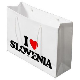 I LIEBE SLOWENIEN GROßE GESCHENKTÜTE
