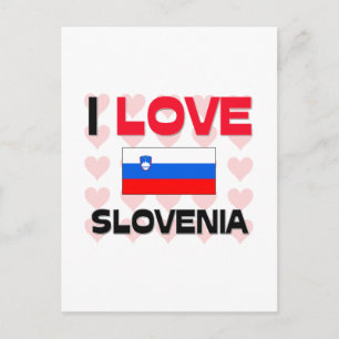 I Liebe Slowenien Postkarte