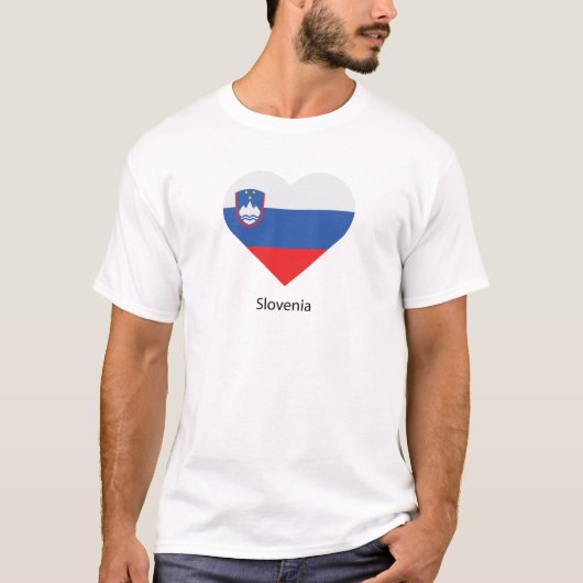 I Liebe Slowenien T-Shirt (Vorderseite)