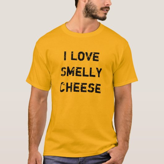 I Liebe-Smelly Käse T-Shirt (Vorderseite)