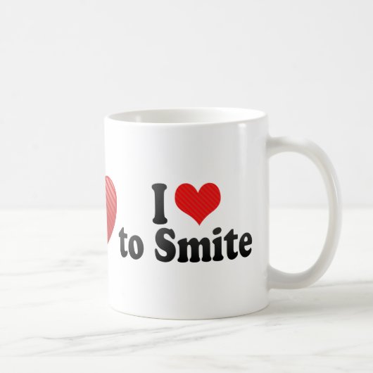 I Liebe Smite Kaffeetasse (Rechts)