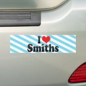 I Liebe-Smithe Autoaufkleber (Auf Auto)