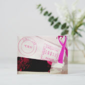 I Liebe Snailmail - aus Singapur mit Liebe Postkarte (Stehend Vorderseite)