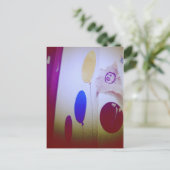 I Liebe Snailmail - Balloons Postkarte (Stehend Vorderseite)