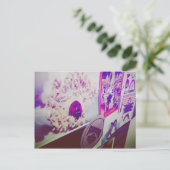 I Liebe Snailmail - ein Wunderland der Erinnerunge Postkarte (Stehend Vorderseite)