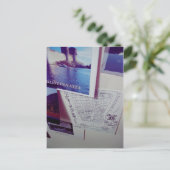 I Liebe Snailmail - Grüße aus der Welt Postkarte (Stehend Vorderseite)