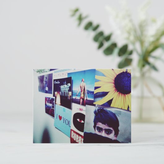 I Liebe Snailmail - Postkarten (Stehend Vorderseite)