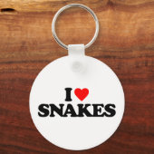 I LIEBE SNAKES SCHLÜSSELANHÄNGER (Vorderseite)