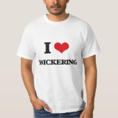 I Liebe Snickering T-Shirt (Vorderseite)