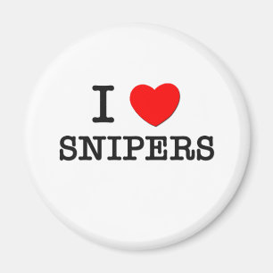 I Liebe Snipers Magnet