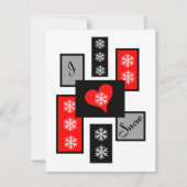 I Liebe Snow (Vorderseite)