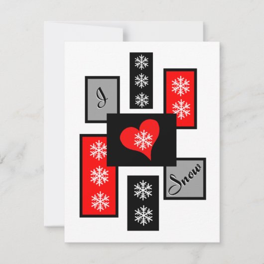 I Liebe Snow (Vorderseite)