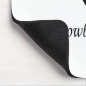 I Liebe Snowboarden Mousepad (Ecke)