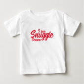I Liebe Snuggle Season Baby T-shirt (Vorderseite)