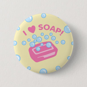 I Liebe Soap Button