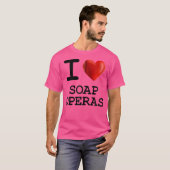 I Liebe Soap Operas Herz T Shirt Geschenk Funny Pr (Vorne ganz)