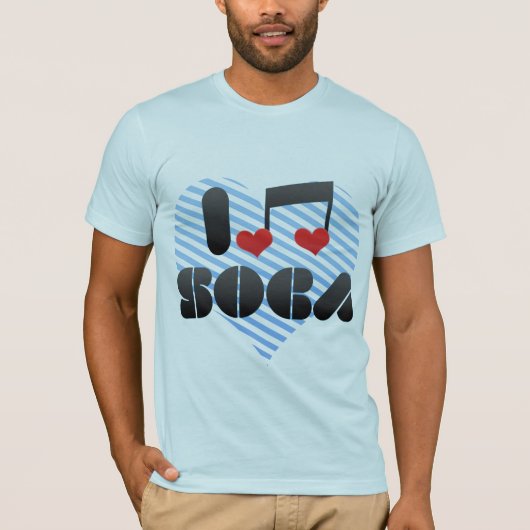 I Liebe Soca T-Shirt (Vorderseite)